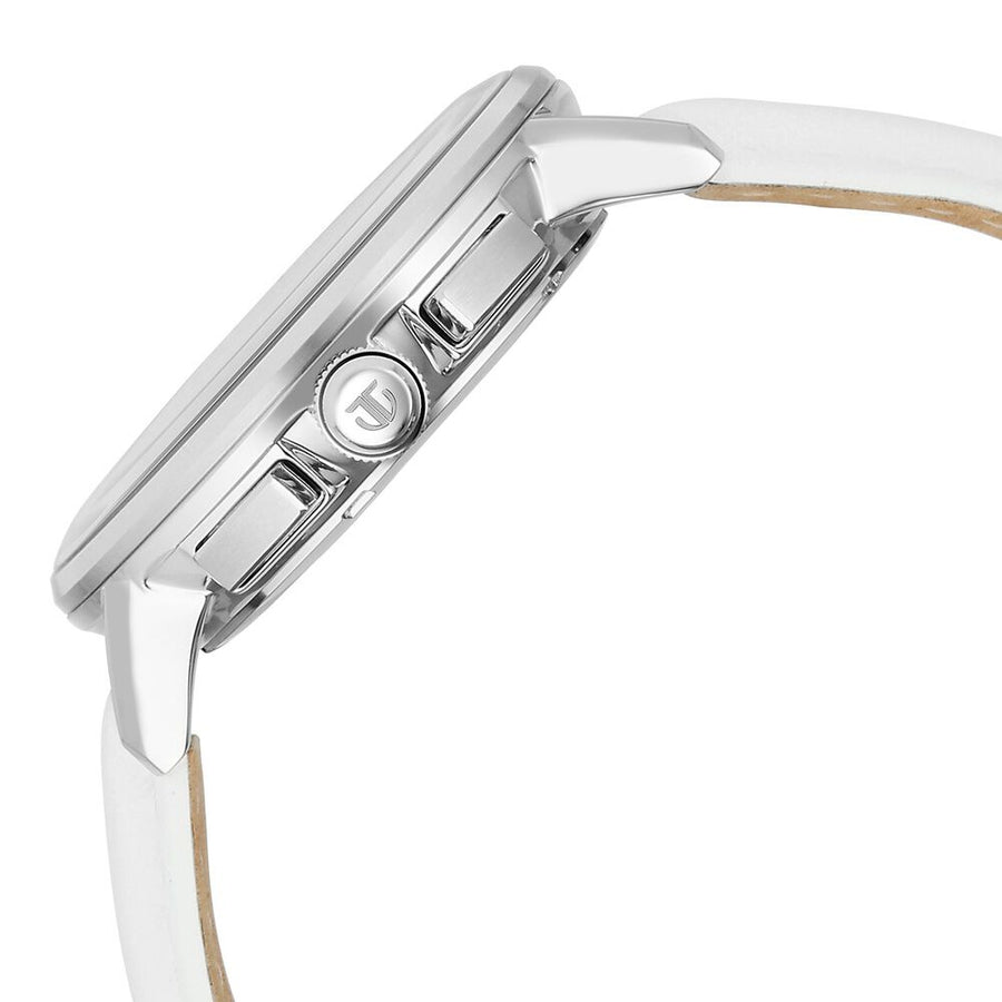 Titan Light leathers Multifunction Silver Dial Leather Strap Watch For Men