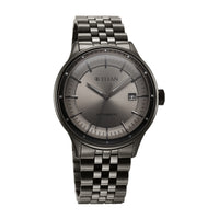 Titan Grey Dial Stainless Steel Strap Automatic with Date Watch for Men
