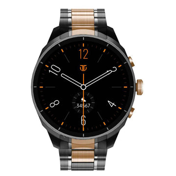 Titan Heritage Premium Smartwatch with All SS Design, 3.6 CM AMOLED Display, BT Calling, Advanced Chipset, Titan Health