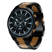 Titan Heritage Premium Smartwatch with All SS Design, 3.6 CM AMOLED Display, BT Calling, Advanced Chipset, Titan Health