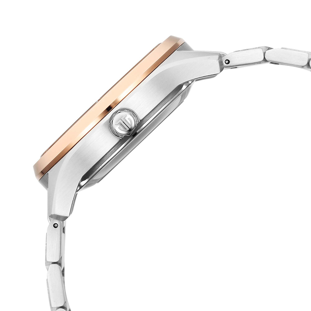 Titan Astral Concealed Automatic Analog with Silver White Dial Stainless Steel Strap Watch for Men