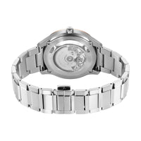 Titan Astral Concealed Automatic Analog with Silver White Dial Stainless Steel Strap Watch for Men