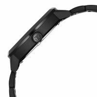 Titan Regalia Arc Analog with Day Date Second Subdial and Black Dial Black Stainless Steel Strap Watch for Men