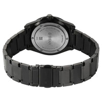 Titan Clsq Big Date Green Round Dial Stainless Steel Strap Watch For Men