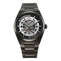 Titan Nexus Skeletal Automatic Analog with Gun Dial Gun Stainless Steel Strap Watch for Men