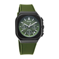 Titan Octane Green Dial Silicone Strap Multifunction Watch for Men