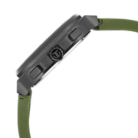 Titan Octane Green Dial Silicone Strap Multifunction Watch for Men