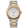 Titan Regalia Silver Dial Two Toned Stainless Steel Analog with Date Watch for Men