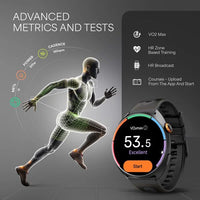Titan Celestor 2.0 Smartwatch with 1.43" inch AMOLED Display, Dual band GPS, Training Load & Readiness, Titan Q