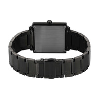 Titan Classique Grey Rectangle Dial Stainless Steel Strap Analog with Date Watch for Men