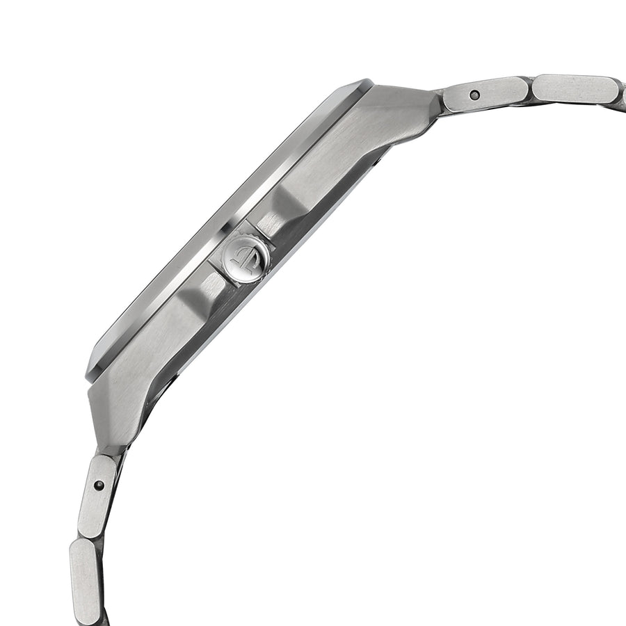 Titan Classique Black Dial Titanium Strap Multifunctional Watch For Men