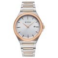Titan Classique Silver Dial Two Toned Stainless Steel Strap Analog with Date Watch for Men