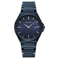 Titan Classique Blue Dial Stainless Steel Strap Analog with Date Watch for Men
