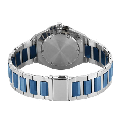 Titan Classique Blue Dial Two Toned Stainless Steel Strap Analog with Date Watch for Men