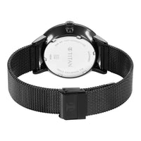 Titan Modern Classics Black Dial Multi Stainless Steel Strap watch for Men