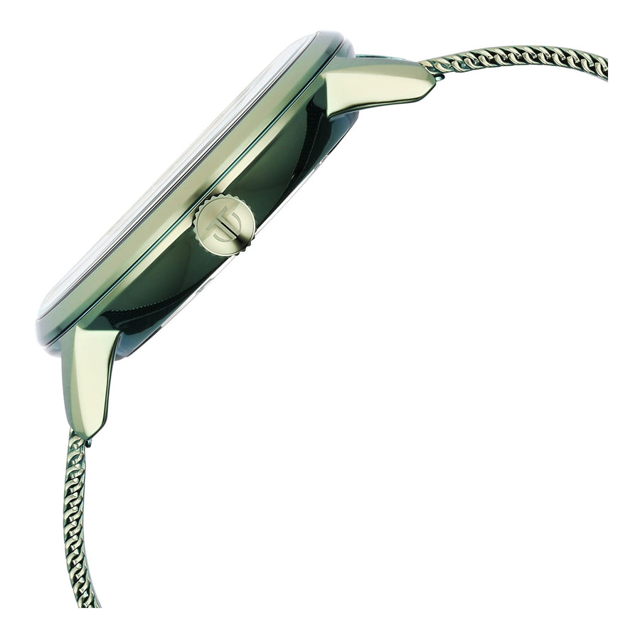 Titan Modern Classics Green Dial Multi Stainless Steel Strap Watch for Men