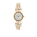 Titan Raga Mother of Pearl Dial Gold Metal Strap Analog Watch for Women