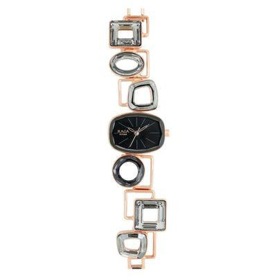 Titan Raga Facets Pink Dial Analog Stainless Steel Strap Watch for Women