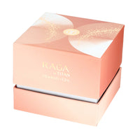 Titan Raga Silver Dial Rose Gold Metal Strap Analog Watch for Women