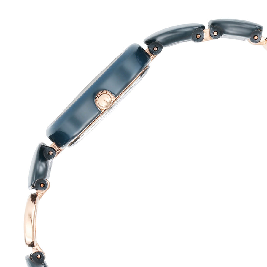 Titan Raga Ceramics Blue Dial Analog Metal Strap watch for Women