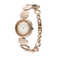 Titan Raga Brown Dial Hybrid Strap Analog Watch for Women