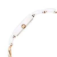 Titan Raga White Dial Hybrid Strap Analog Watch for Women