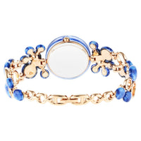 Titan Raga Blue Dial Metal Strap Analog Watch for Women