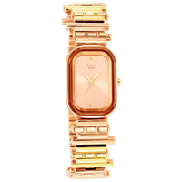 Titan Raga Love All Rose Gold Dial Analog Metal Strap Watch for Women