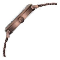 Titan Workwear Quartz Analog Black Dial Stainless Steel Strap Watch for Women