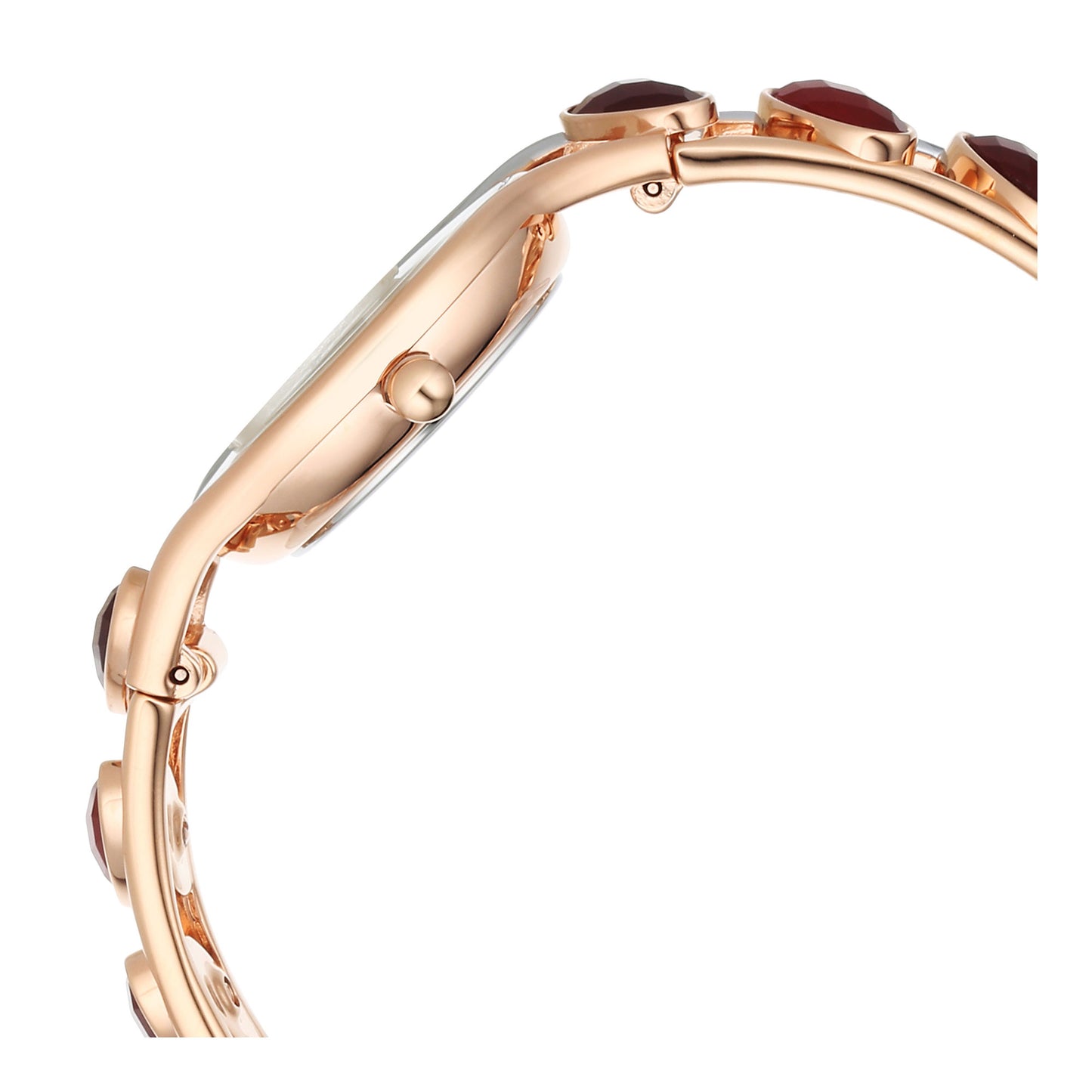 Titan Raga Mother of Pearl Dial Two Toned Metal Strap Analog Quartz Watch for Women