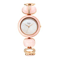 Titan Raga New You Quartz Analog Mother Of Pearl Dial Metal Strap Watch for Women