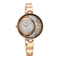 Titan Raga Power Pearls Quartz Analog White Dial with loose pearls Metal Strap Watch for Women