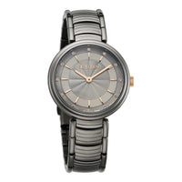 Titan Grey Dial Stainless Steel Strap Analog Watch for Women