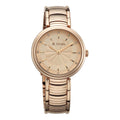 Titan Rose Gold Dial Stainless Steel Strap Analog Watch for Women