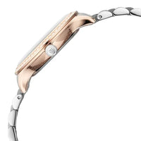 Titan Fashion White Dial Two Toned Stainless Steel Analog with Date Watch for Women
