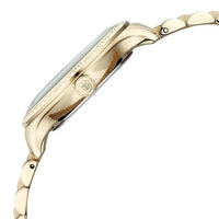 Titan Fashion Green Dial Rose Gold Stainless Steel Analog with Date Watch for Women