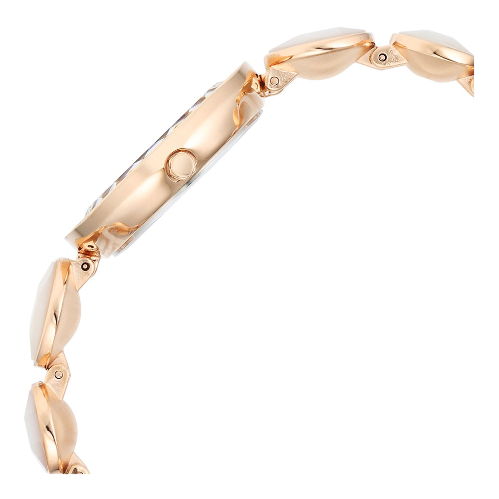 Titan Raga Power Pearls Quartz Alog Mother Of Pearl Dial Metal Strap Watch for Women