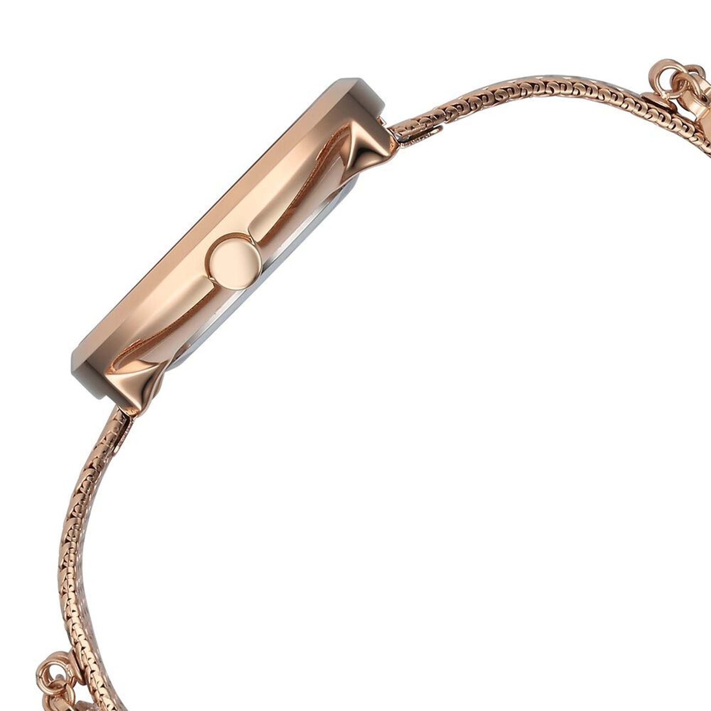 Titan Raga Memoirs Mother Of Pearl Dial With Rose Gold Metal Strap Watch For Women