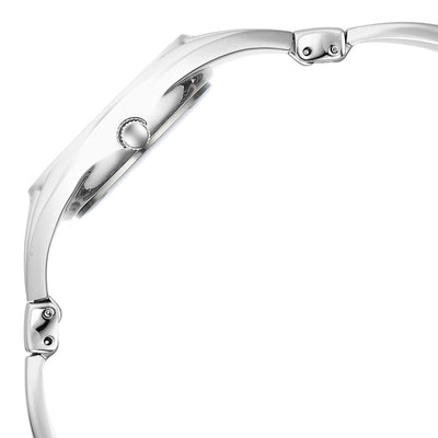 Titan Raga Memoirs Quartz Analog Silver Dial With Silver Metal Strap Watch For Women