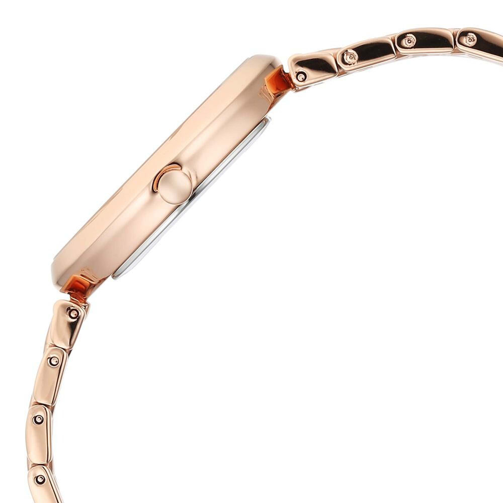 Titan Raga Memoirs Quartz Analog Rose Gold Metal Strap Watch For Women