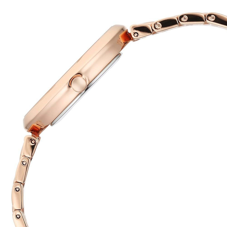 Titan Raga Memoirs Quartz Analog Rose Gold Metal Strap Watch For Women