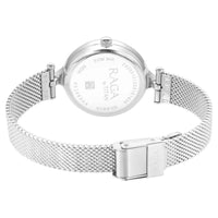 Titan Raga Showstopper Pink Dial Silver Metal Strap Analog Watch for Women