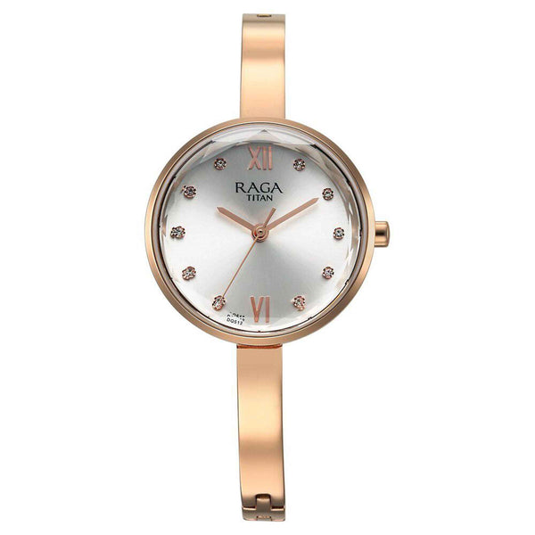 rose gold wrist watch for women

