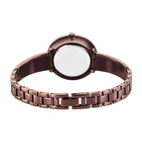 Titan Raga Showstopper Quartz Analog Brown Dial Metal Strap Watch For Women