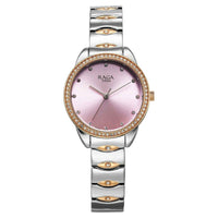 women's gold and silver watch
