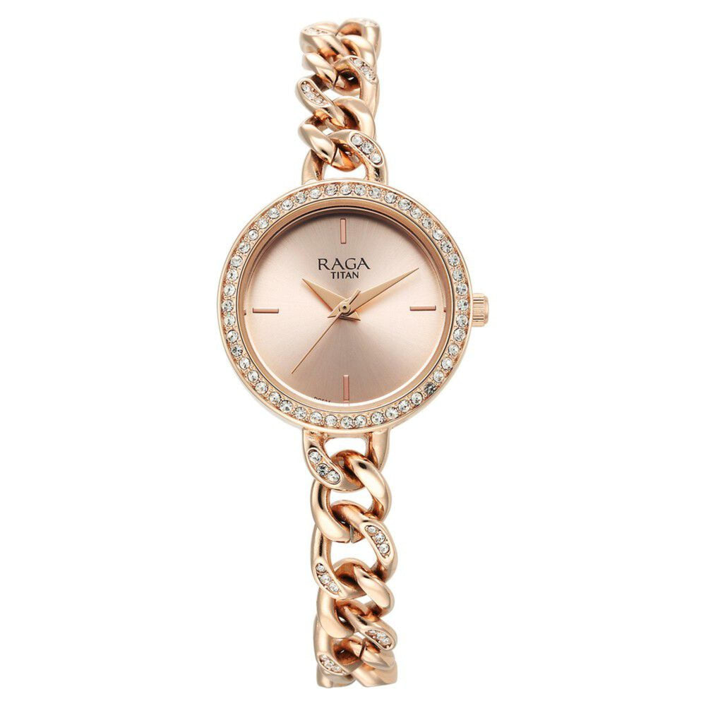 women's rose gold watch
