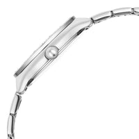 Titan Fashion Mother Of Pearl Dial Silver Stainless Steel Strap Analog with Date Watch For Women