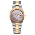 Titan Workday Wonders Quartz Analog with Date Pink Mother Of Pearl Dial Stainless Steel Strap Watch For Women