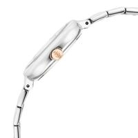 Titan Horizon Quartz Analog Silver Dial Stainless Steel Strap Watch For Women