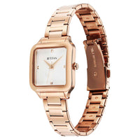 Titan Horizon Quartz Analog White Dial Stainless Steel Strap Watch For Women